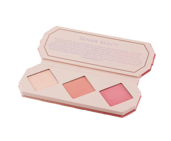 Aether Beauty Crystal Charged Cheek Palettes Amber