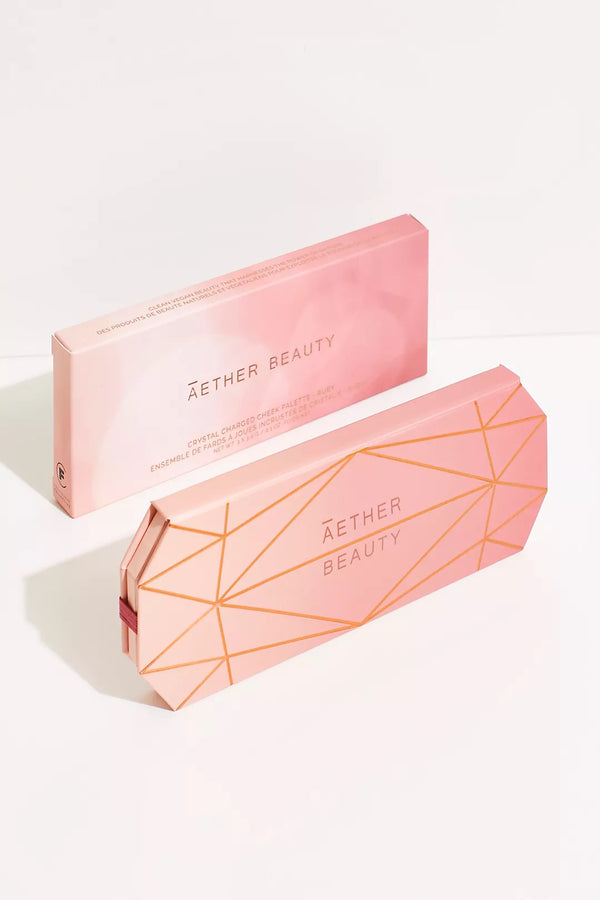 Aether Beauty Crystal Charged Cheek Palettes Ruby