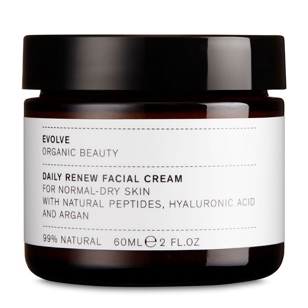 Evolve Organic Beauty Daily Renew Facial Cream.