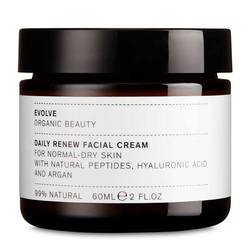 Evolve Organic Beauty Daily Renew Facial Cream.