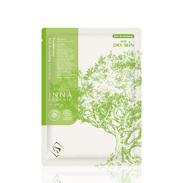 Inna Organic Frankincense Revitalizing Facial Mask.