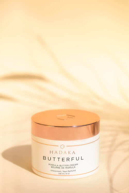 Hadaka Beauty BUTTERFUL Marula Body Butter. Unscented 8oz