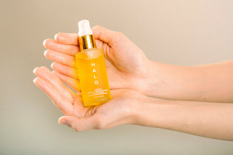 Hadaka Beauty HALO Precious Hair Oil. Marula and Broccoli Seed 60ml