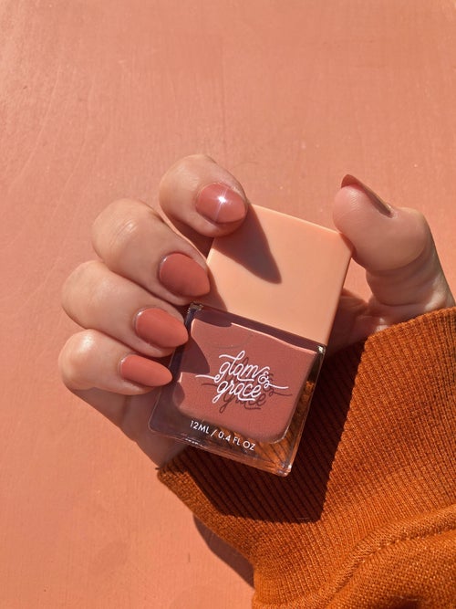 Glam & Grace Nail Polish Fresh Baked.