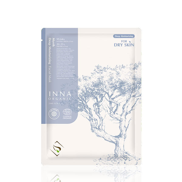 Inna Organic Myrrh Deep Moisturizing Facial Mask.