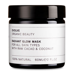 Evolve Organic Beauty Radiant Glow Mask.