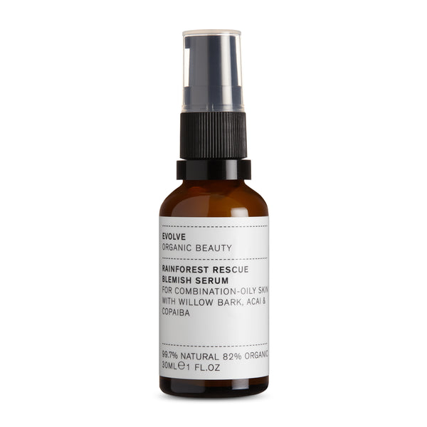 Evolve Organic Beauty Rainforest Rescue Blemish Serum.