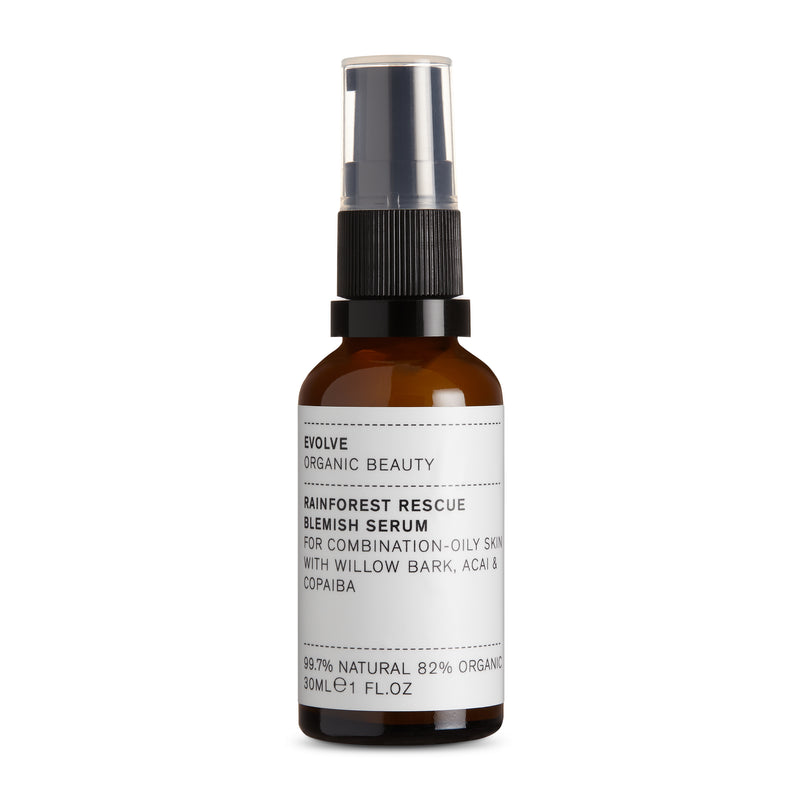 Evolve Organic Beauty Rainforest Rescue Blemish Serum.
