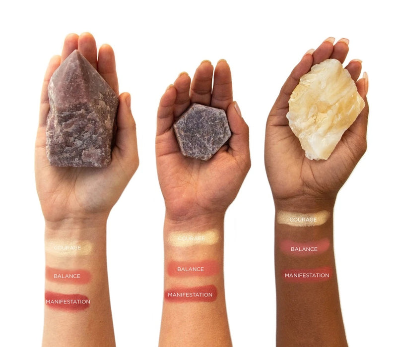 Aether Beauty Crystal Charged Cheek Palettes Amber