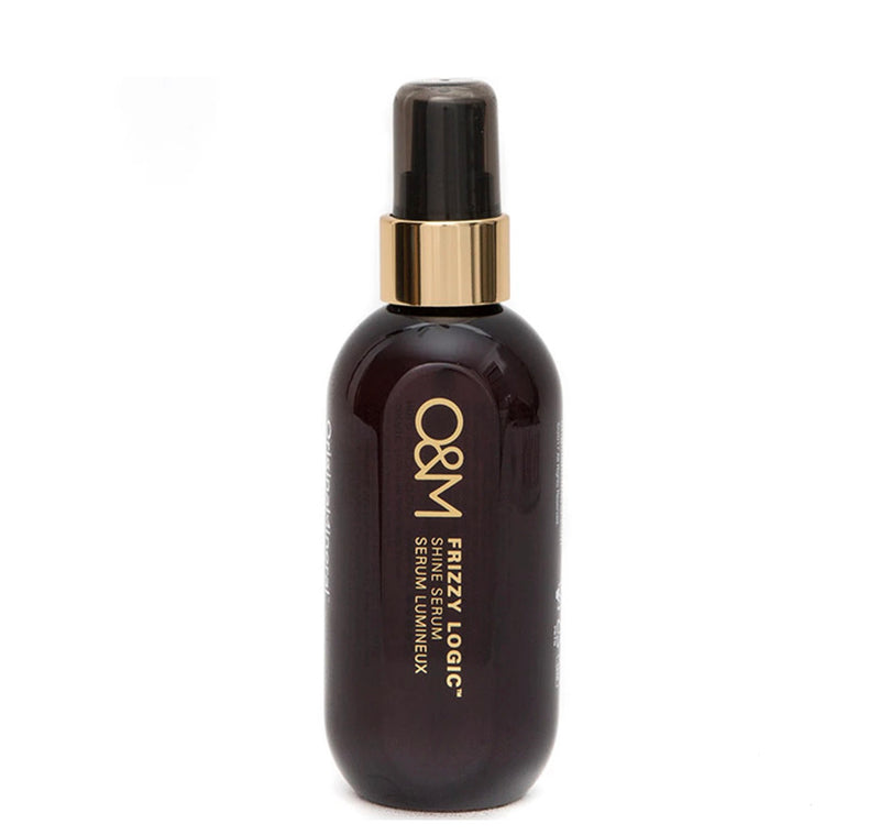O&M Frizzy Logic Finishing Shine Spray.