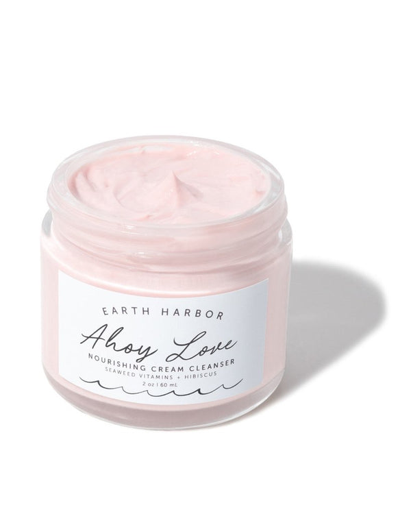 Earth Harbor Naturals Ahoy Love Nourishing Cream Cleanser.