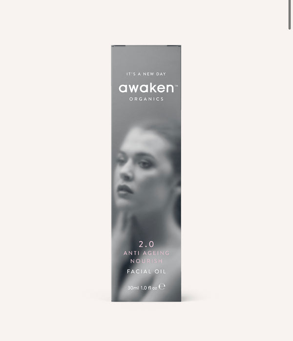 Awaken Organics 2.0 Anti Ageing Nourish Facial Oil