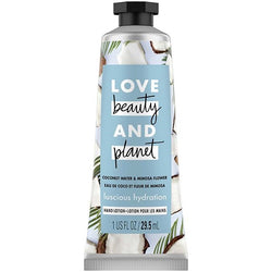 Love Beauty And Planet Coconut Water & Mimosa Flower Lotion.