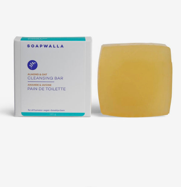 Soapwalla Almond & Oat Cleansing Bar.