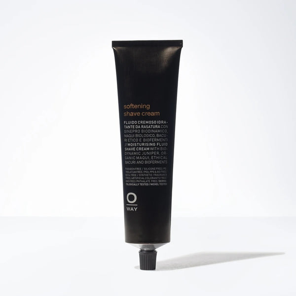 Oway Softening Shave Cream.