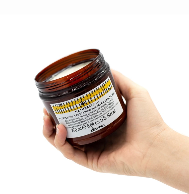 Davines Naturaltech Nourishing Vegetarian Miracle Conditioner.
