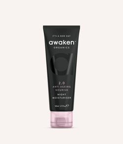 Awaken Organics 2.0 Anti Ageing Nourish Night Moisturizer