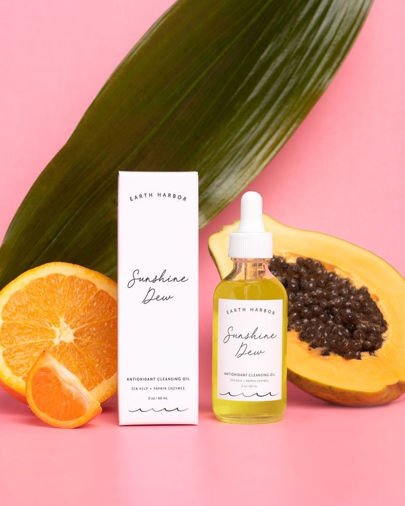 Earth Harbor Naturals Sunshine Dew Antioxidants Cleansing Oil.
