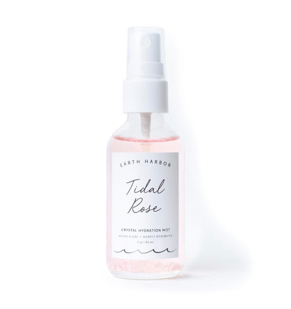 Earth Harbor Naturals Tidal Rose Crystal Hydration Toner.