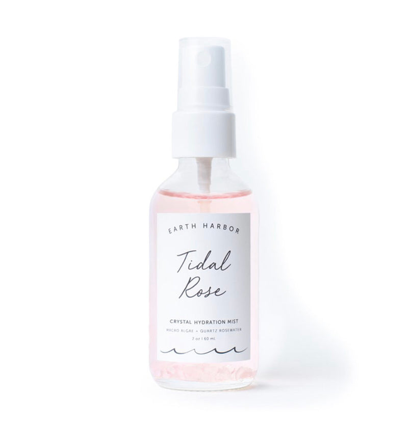 Earth Harbor Naturals Tidal Rose Crystal Hydration Toner.