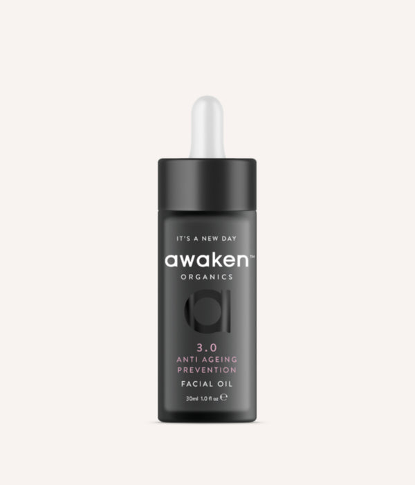 Awaken Organics 3.0 Anti Ageing Prevention Facial Oil