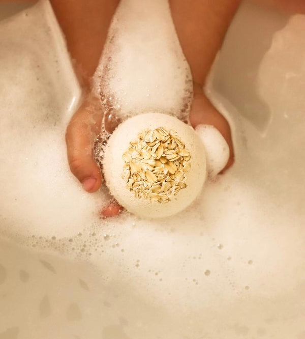Poppy And Petunia Eczema Bath Bomb.