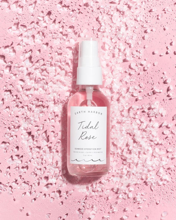 Earth Harbor Naturals Tidal Rose Crystal Hydration Toner.