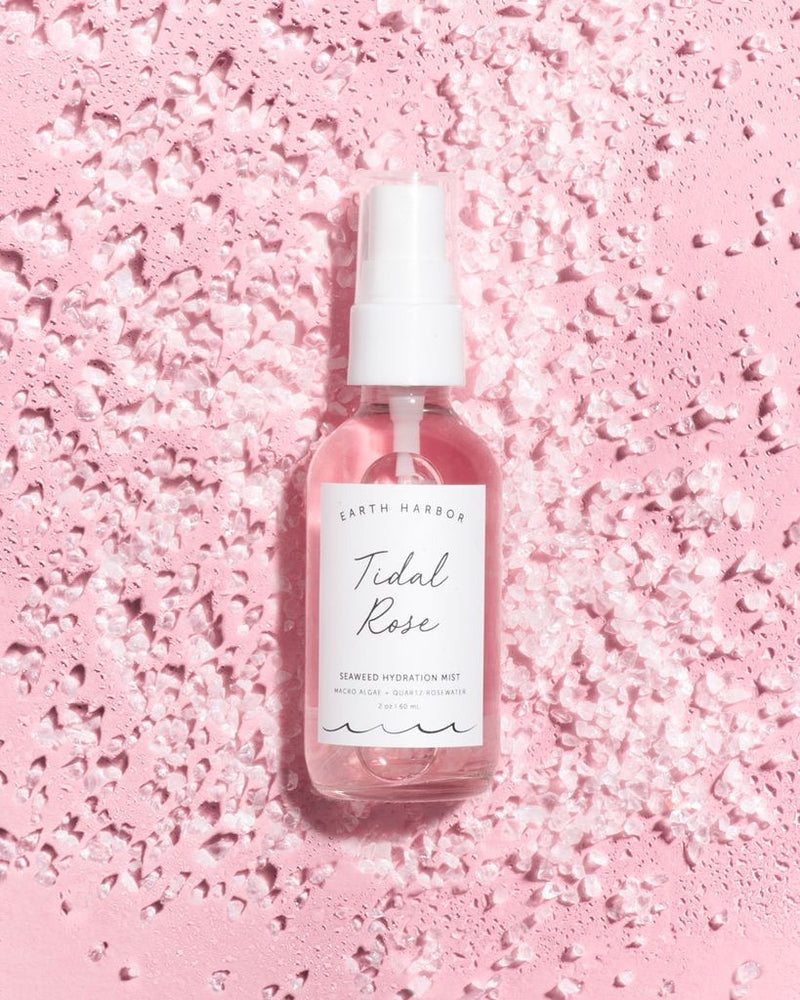 Earth Harbor Naturals Tidal Rose Crystal Hydration Toner.