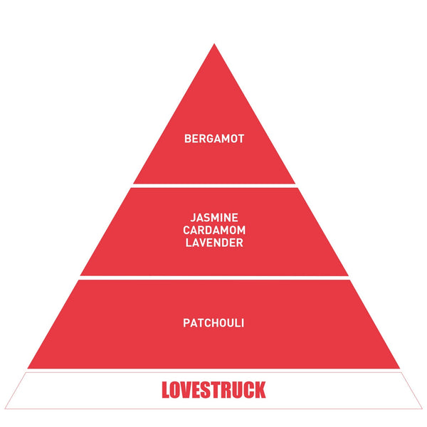 Be in a Good Mood Lovestruck Car Freshener.