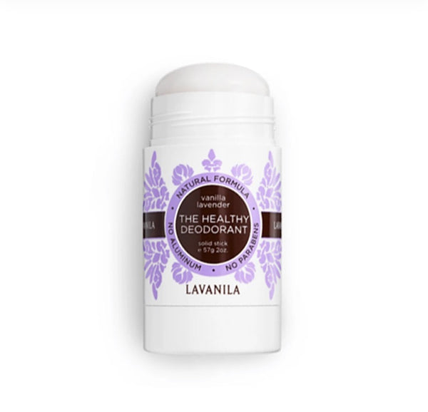 Lavanila Vanilla Lavender floral fresh deodorant.