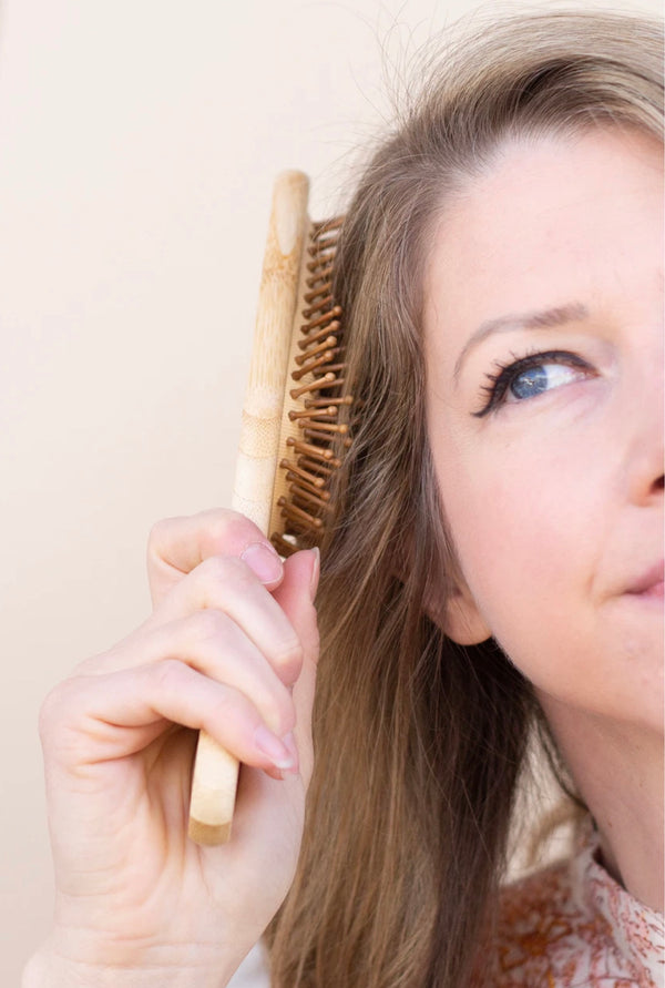 Me Mother Earth Bamboo Paddle Hairbrush