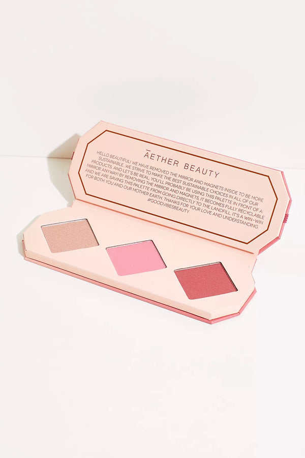 Aether Beauty Crystal Charged Cheek Palettes Ruby