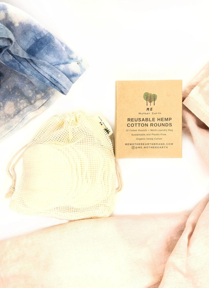 Me Mother Earth Reusable Hemp Cotton Rounds