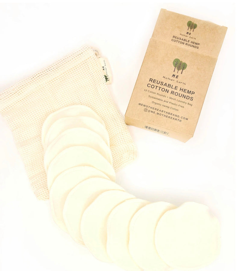 Me Mother Earth Reusable Hemp Cotton Rounds