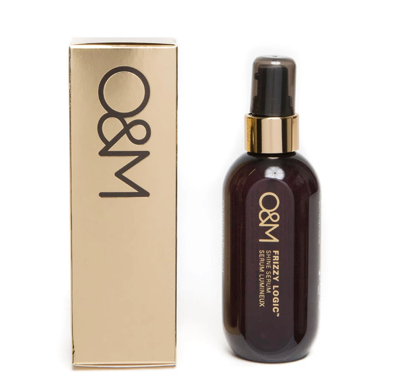 O&M Frizzy Logic Finishing Shine Spray.