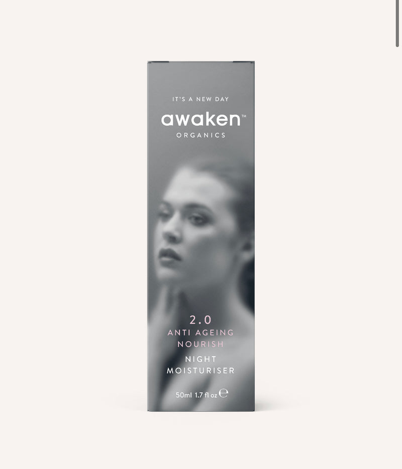 Awaken Organics 2.0 Anti Ageing Nourish Night Moisturizer